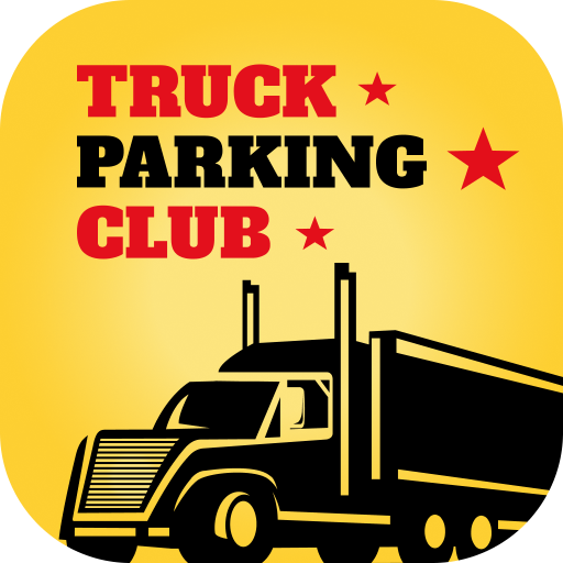 Truck Parking Club logo - secure truck parking reservations and overnight parking network for commercial drivers